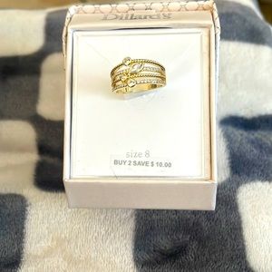 NIB Sparkle Ring Size 8
